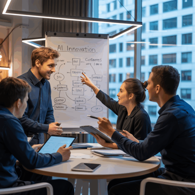 Atelier du club des entrepreneurs Augmentés, photo d'un groupe de personnes lors d'un atelier